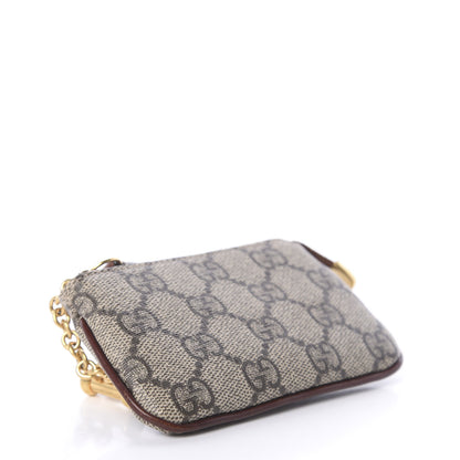 Gucci GG Supreme Monogram Key Case Brown 4 of 6