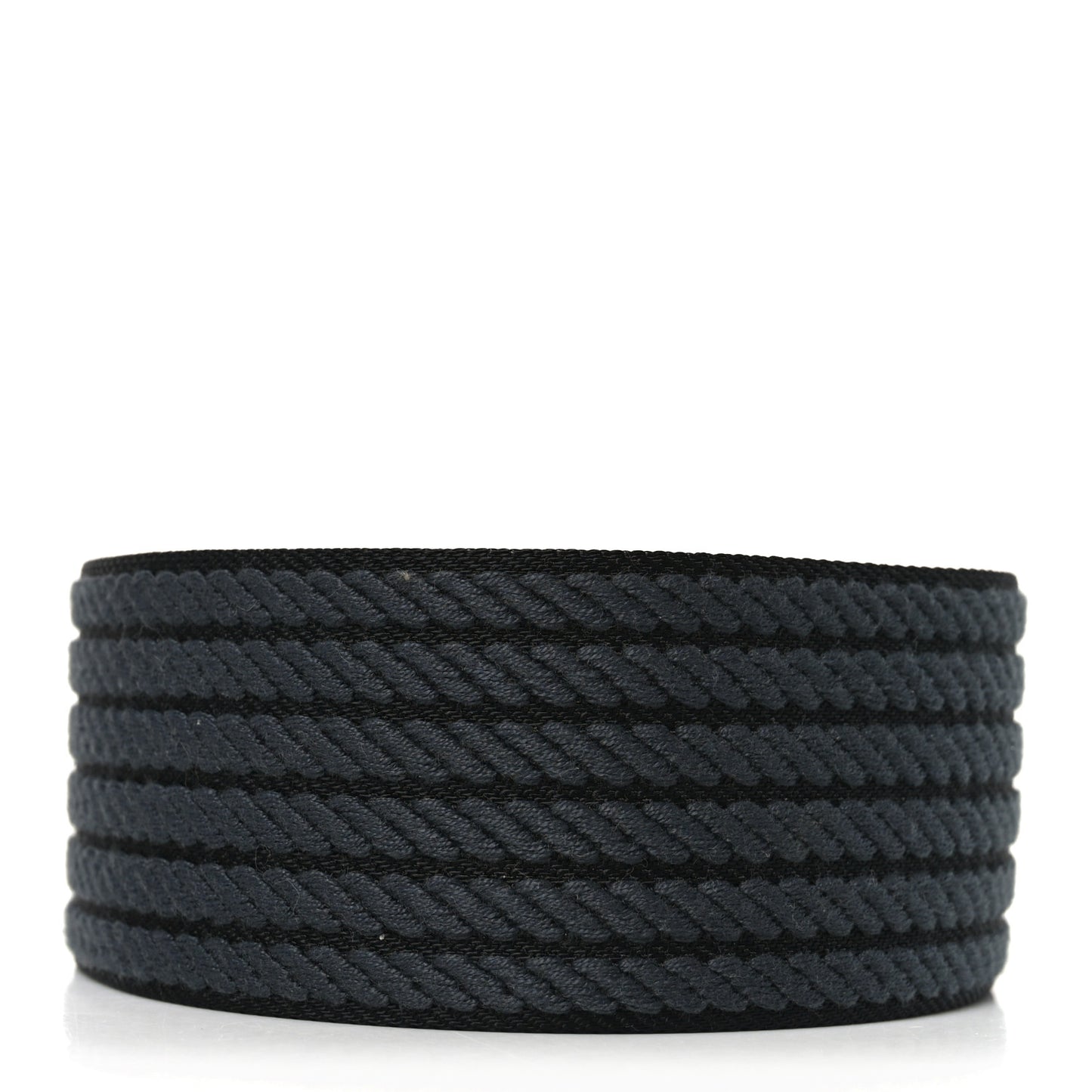 Toile Epsom 50mm Sangle Cordage Shoulder Strap Black Gris Misty
