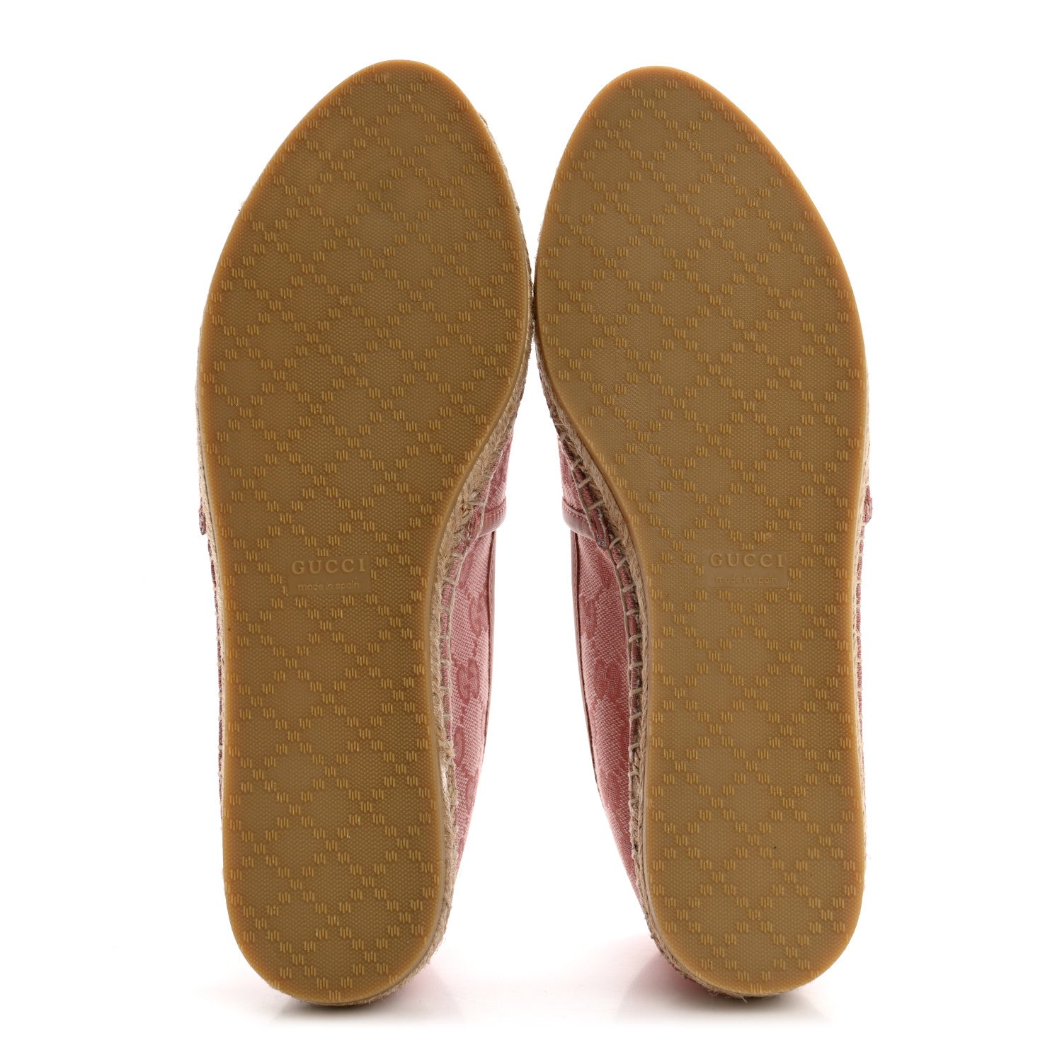 Gucci Monogram Espadrilles 37 Soft Pink 6 of 11