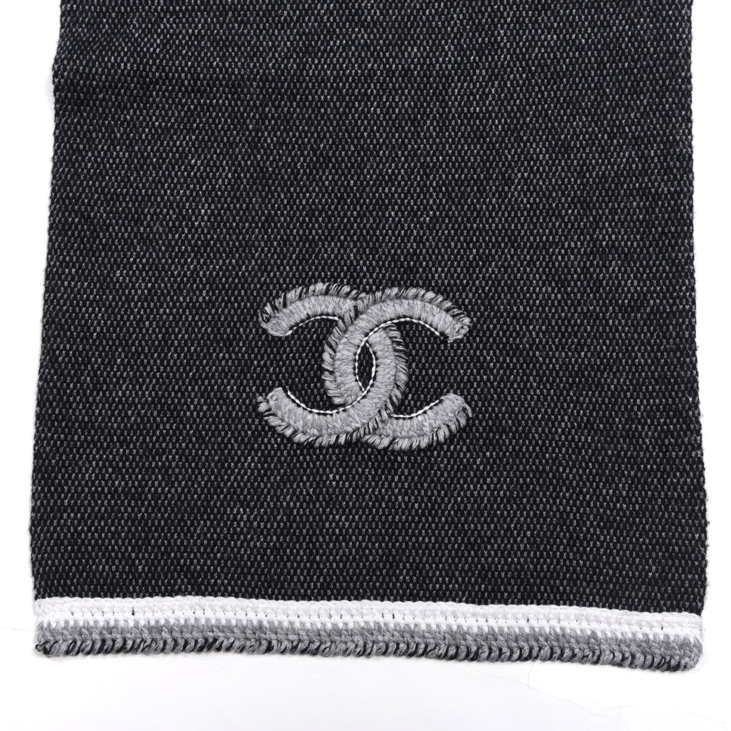 Cashmere CC Scarf Grey
