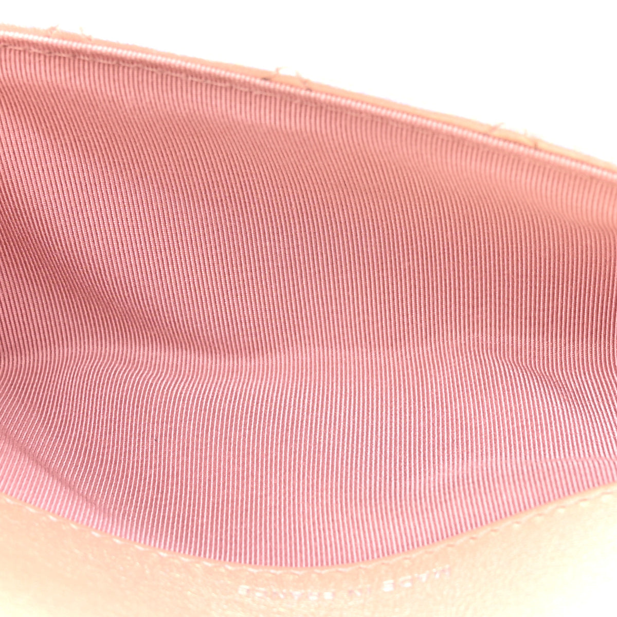 Chanel Iridescent Calfskin Quilted Glasses Case With Chain Pink 5 of 11