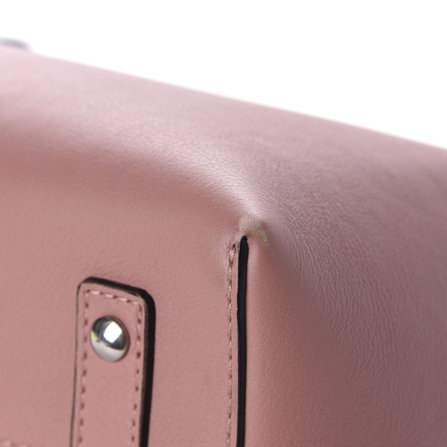 Soft Grain Calfskin Small Belt Bag Dusty Pink
