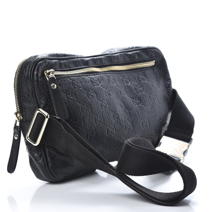 Gucci Guccissima Belt Bag Black 3 of 8