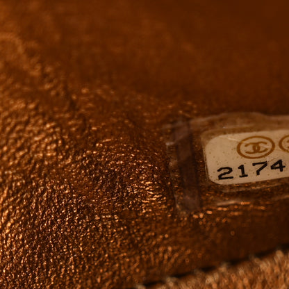 Chanel Galuchat Stingray Small Boy Flap Gold 8 of 10