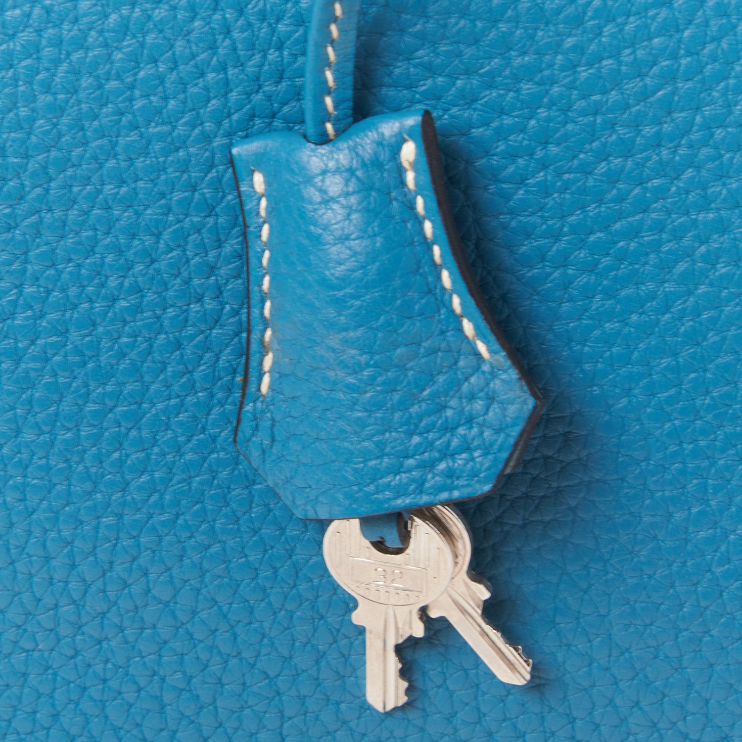 Hermes Togo Birkin 35 Blue Jean 30 of 31