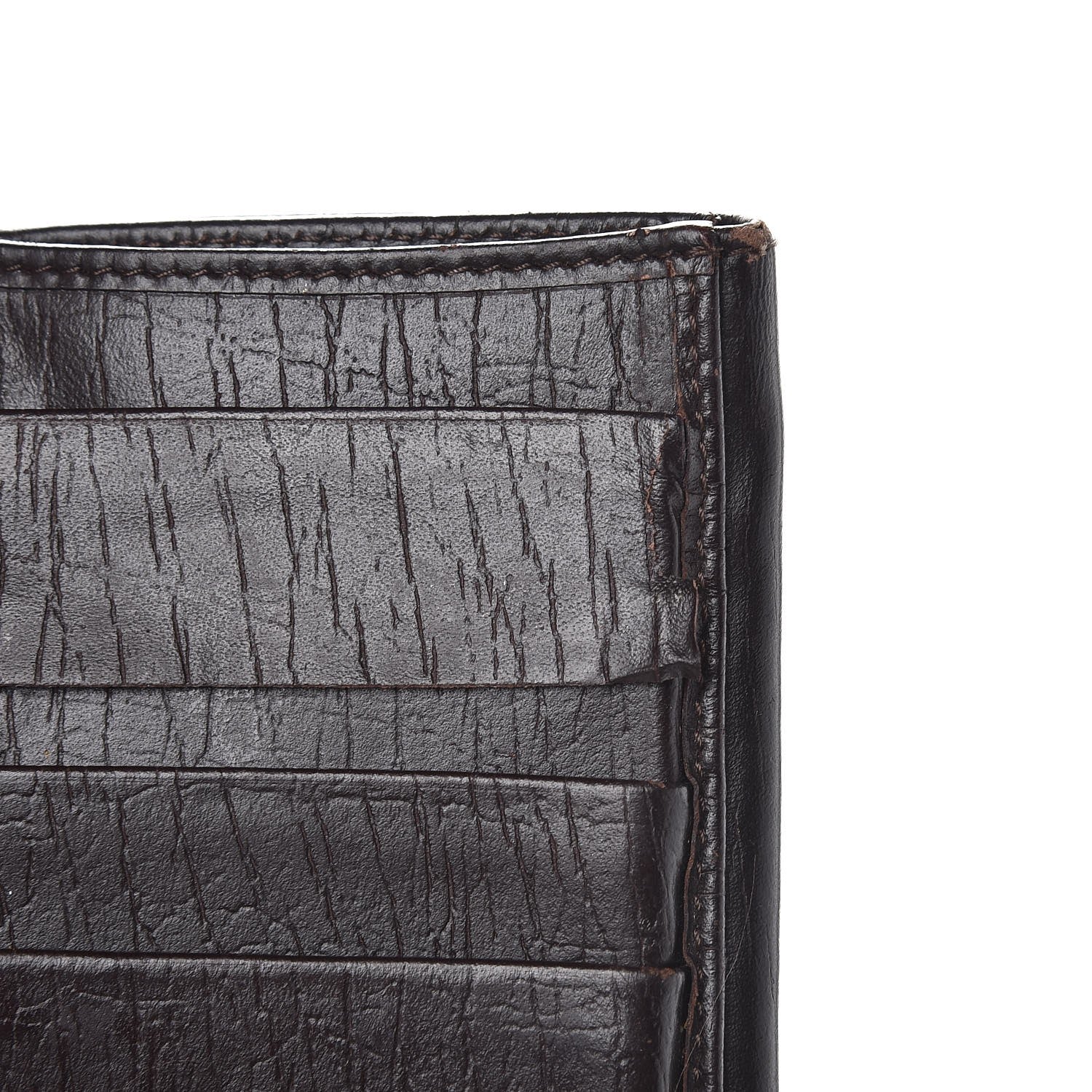 Gucci Monogram Calfskin Web Blake Continental Wallet Brown 13 of 13