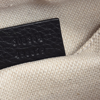 Gucci Pebbled Calfskin Small Soho Disco Bag Black 9 of 14