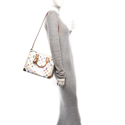 Louis Vuitton LV X TM Monogram Multicolor Speedy Bandouliere 25 White 3 of 12