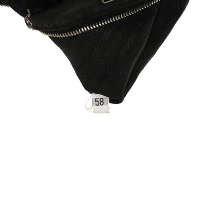 Prada Tessuto Nylon Vitello Hobo Black 7 of 15