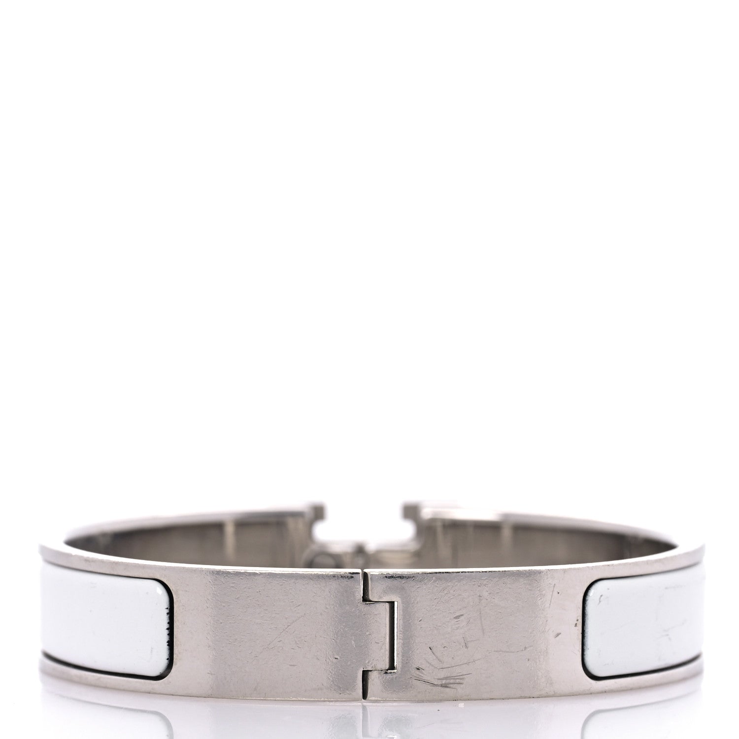 Hermes Enamel Narrow Clic Clac H Bracelet 3 of 8