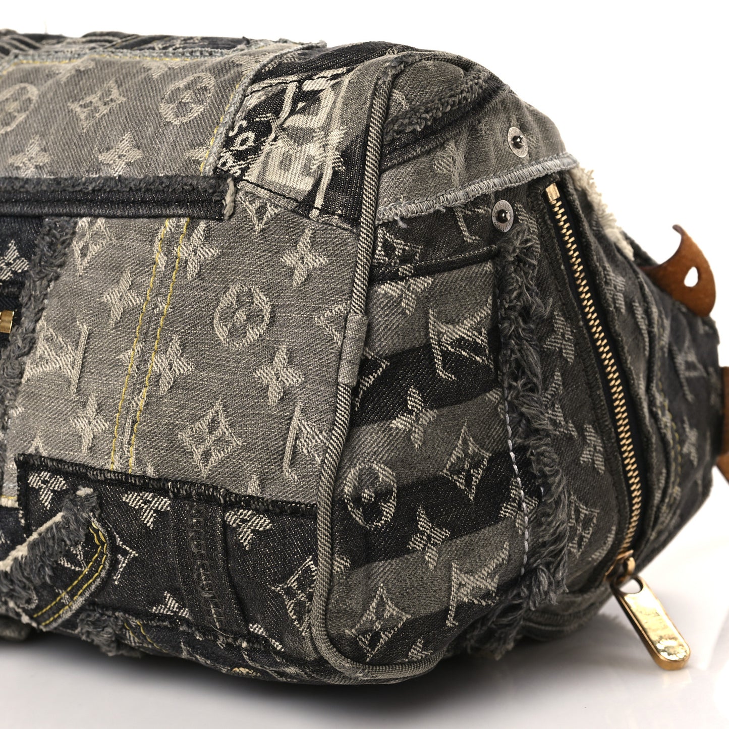 Denim Patchwork Speedy 30 Grey