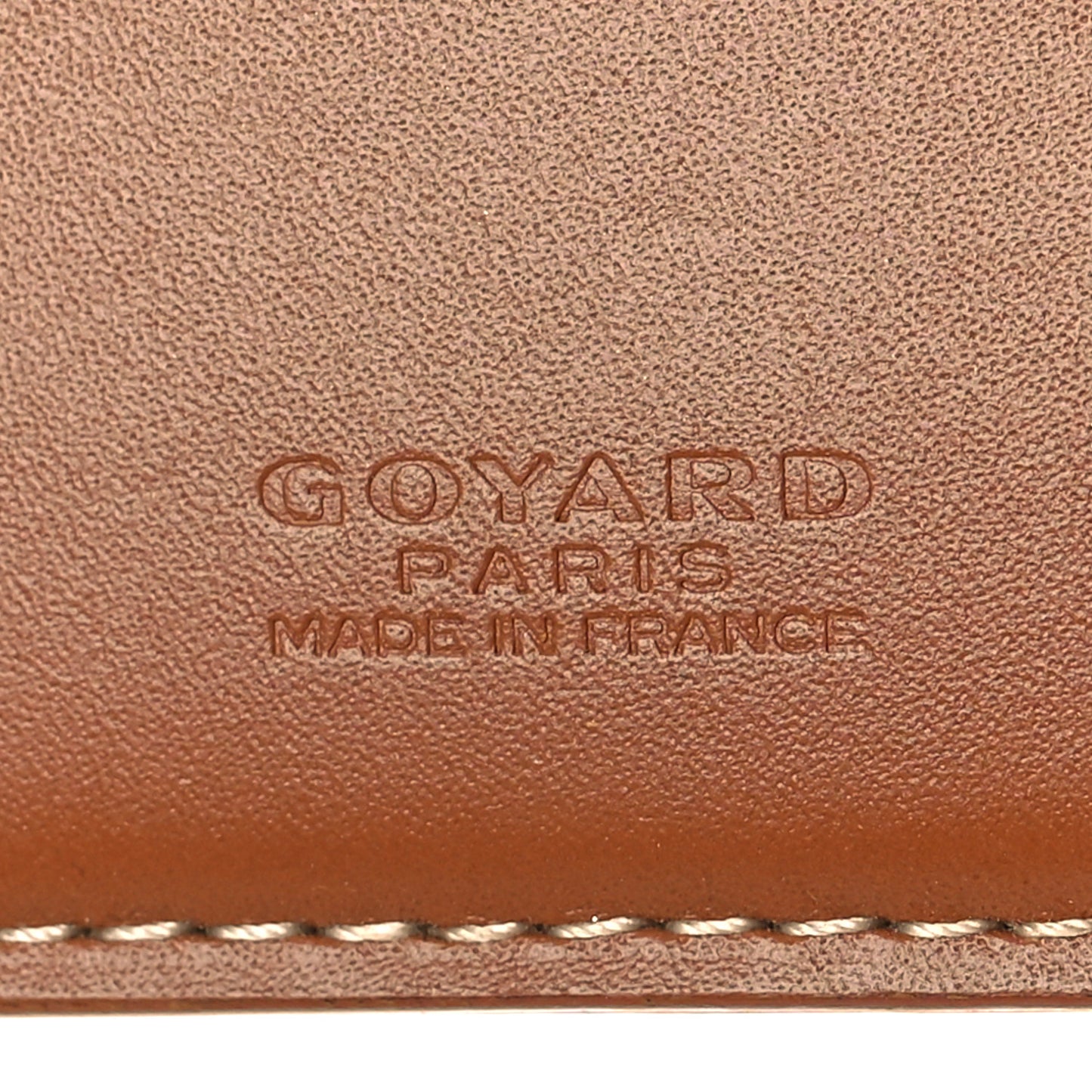 Goyardine Saint Pierre Card Holder Black Gold