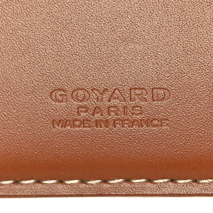 Goyard Goyardine Saint Pierre Card Holder Black Gold 6 of 9