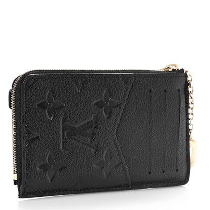 Louis Vuitton Empreinte Recto Verso Card Holder Black 3 of 8