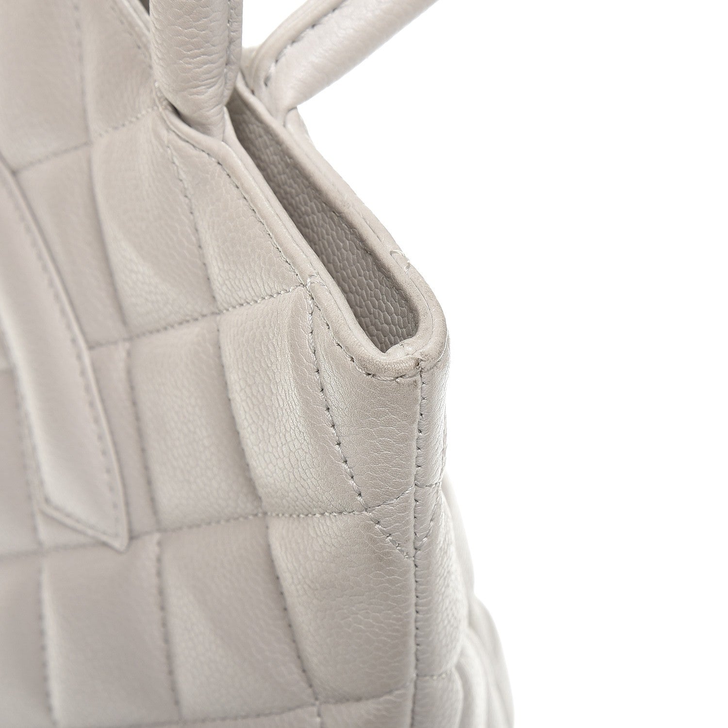 Chanel Caviar Quilted Medallion Tote White 13 of 13