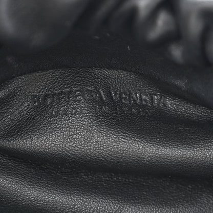 Bottega Veneta Calfskin The Pouch Chain Black 6 of 11