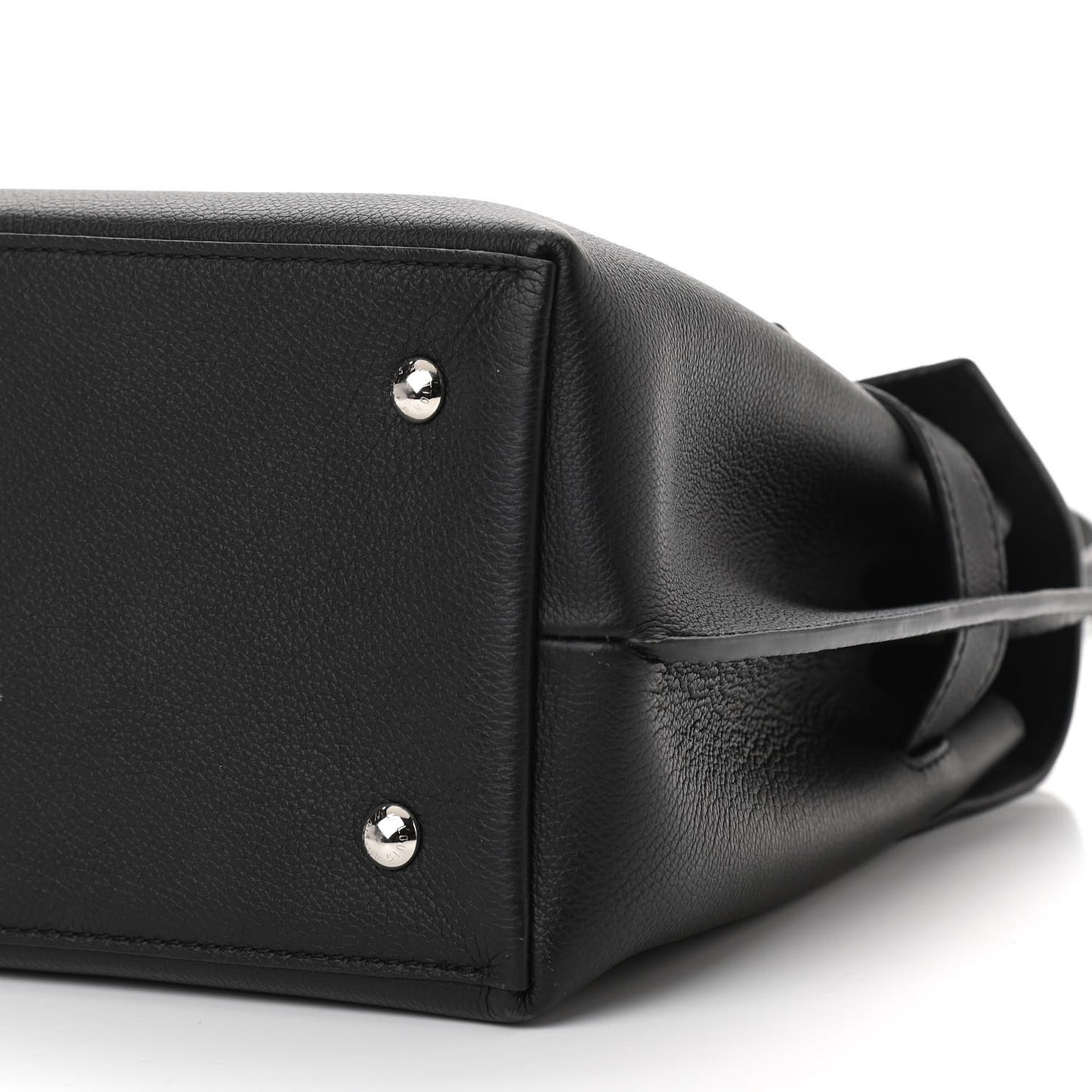 Soft Calfskin Lockme Ever MM Black
