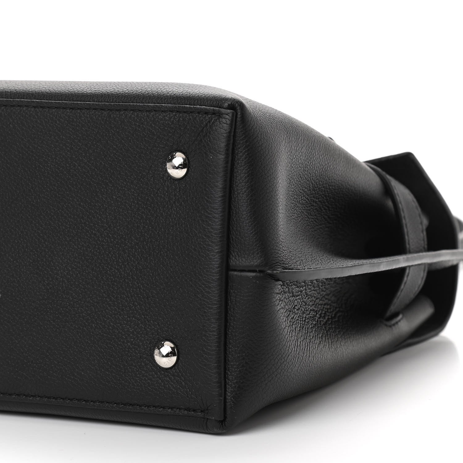 Louis Vuitton Soft Calfskin Lockme Ever MM Black 10 of 10