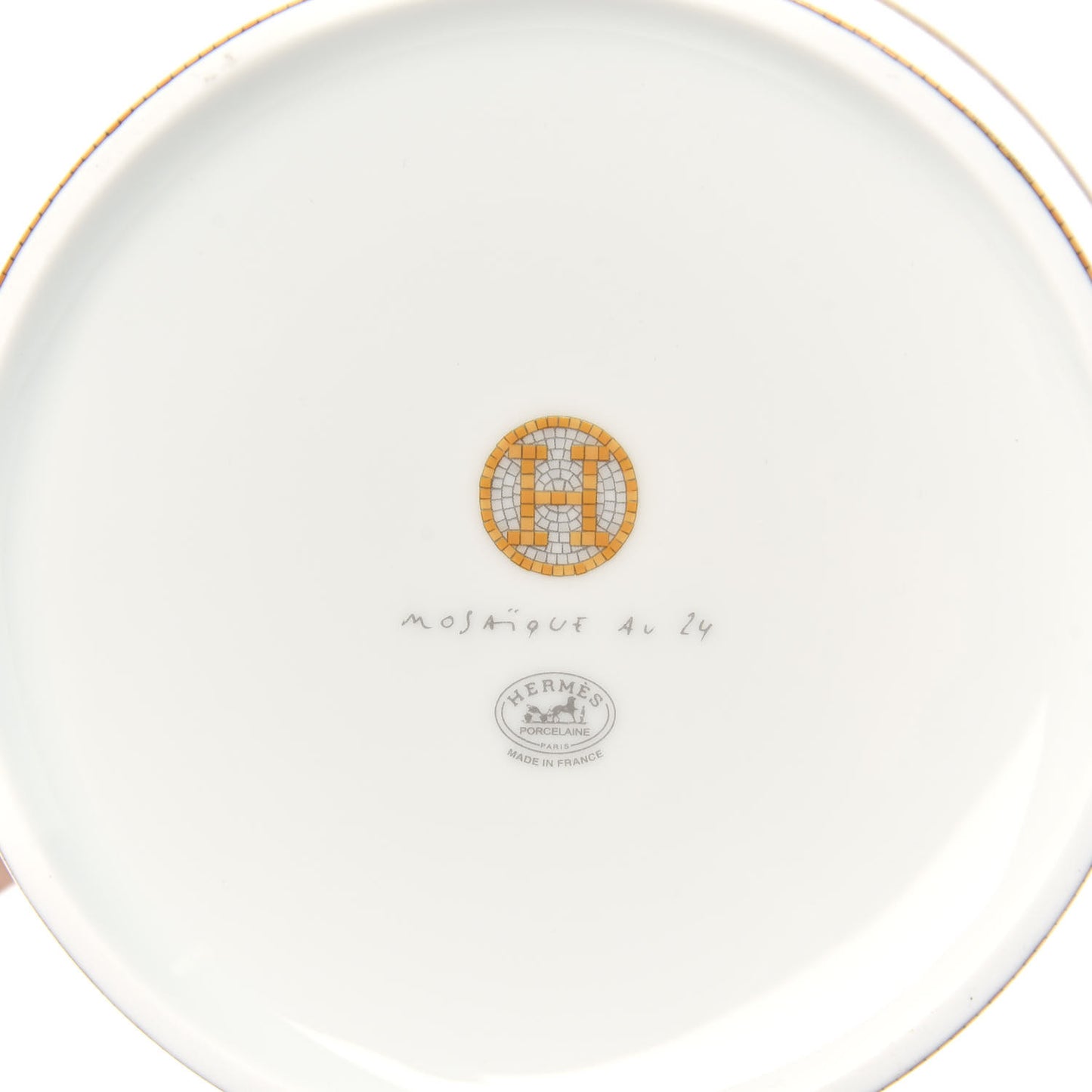 Porcelain Mosaique Au 24 Coffee/Tea Pot Gold