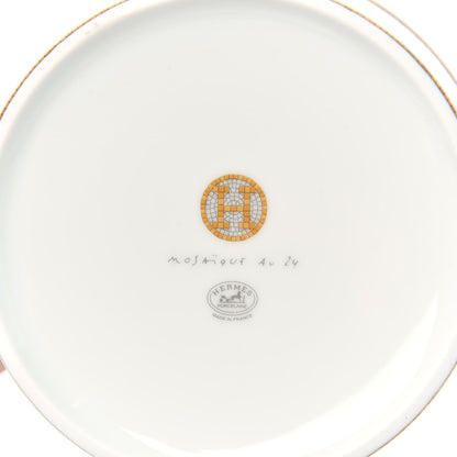 Hermes Porcelain Mosaique Au 24 Coffee/Tea Pot Gold 4 of 5