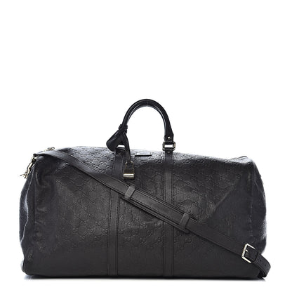 Gucci Guccissima Large Carry On Duffle Chocolate 1 of 11