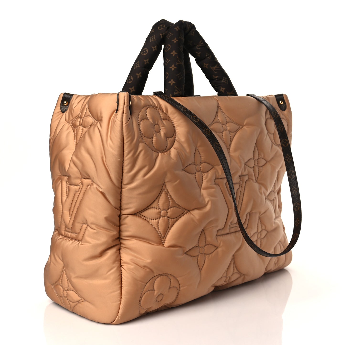 Nylon Monogram Giant Onthego GM Beige