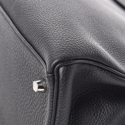 Hermes Togo Verso Kelly Retourne 35 Black Bleu Agate 13 of 15