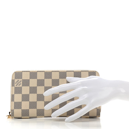 Louis Vuitton Damier Azur Zippy Wallet 2 of 8