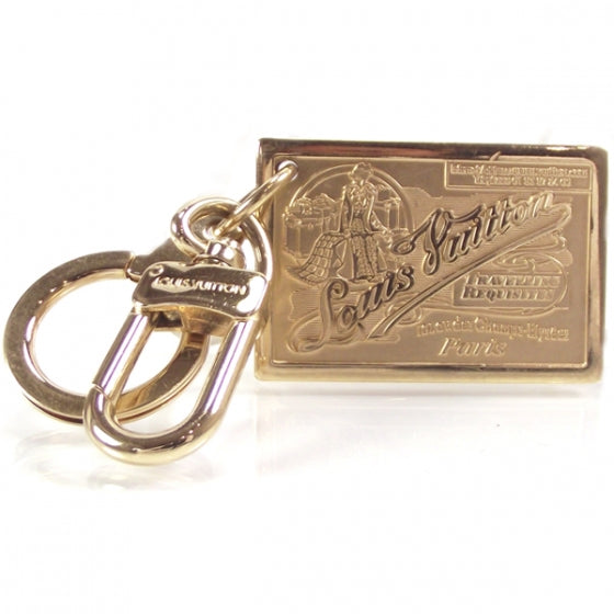 Louis Vuitton Travel Chain Extender Key Ring Gold 2 of 6
