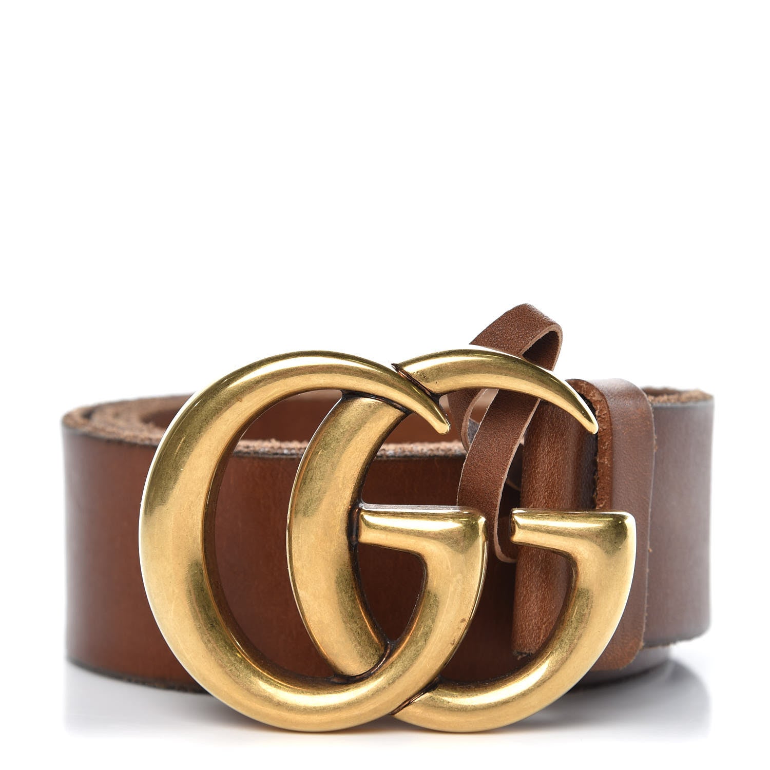 Gucci Faded Calfskin Double G 40mm Belt 85 34 Cuir 1 of 11