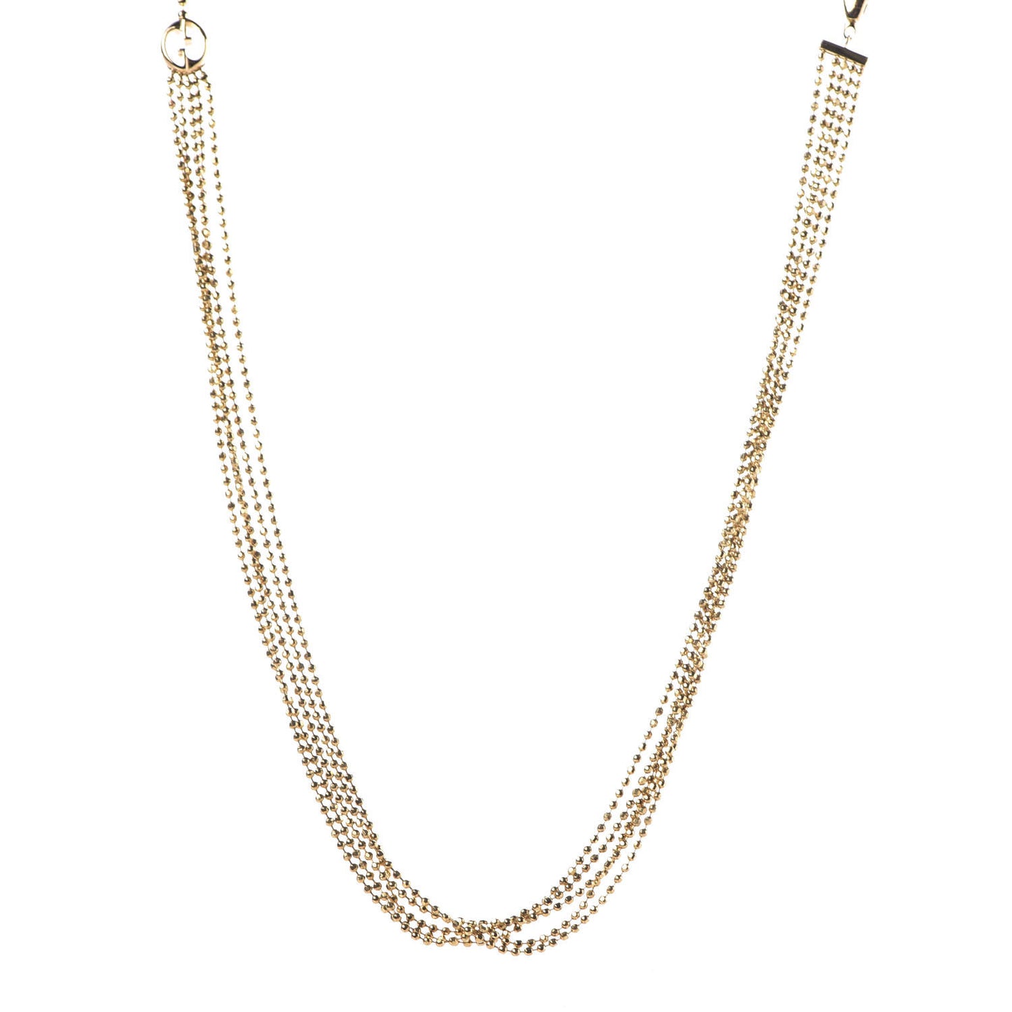 18K Yellow Gold GG Signature Statement Necklace