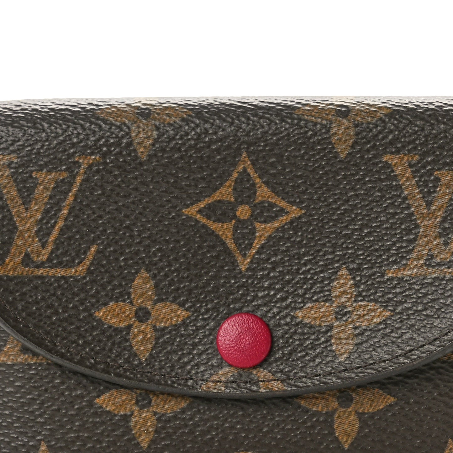 Monogram Rosalie Coin Purse Fuchsia