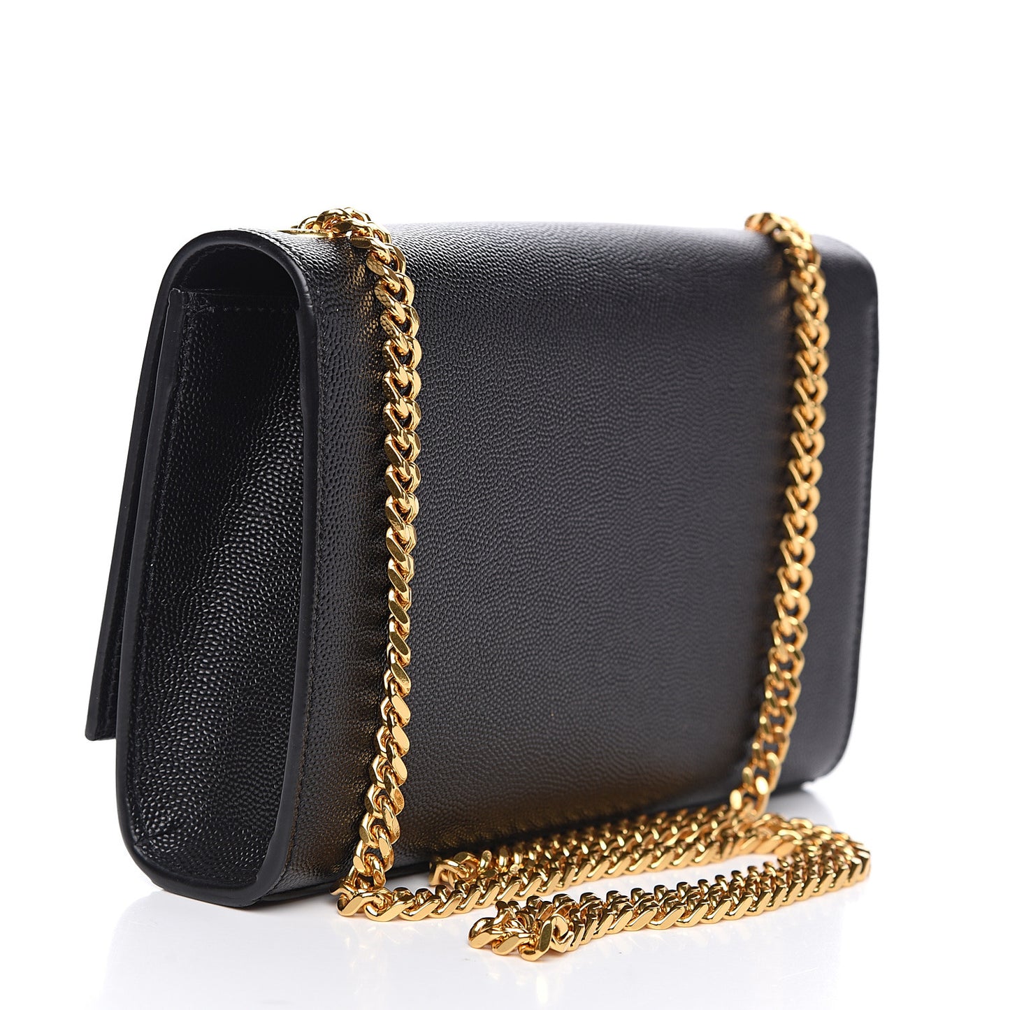 Grain De Poudre Small Monogram Kate Satchel Black