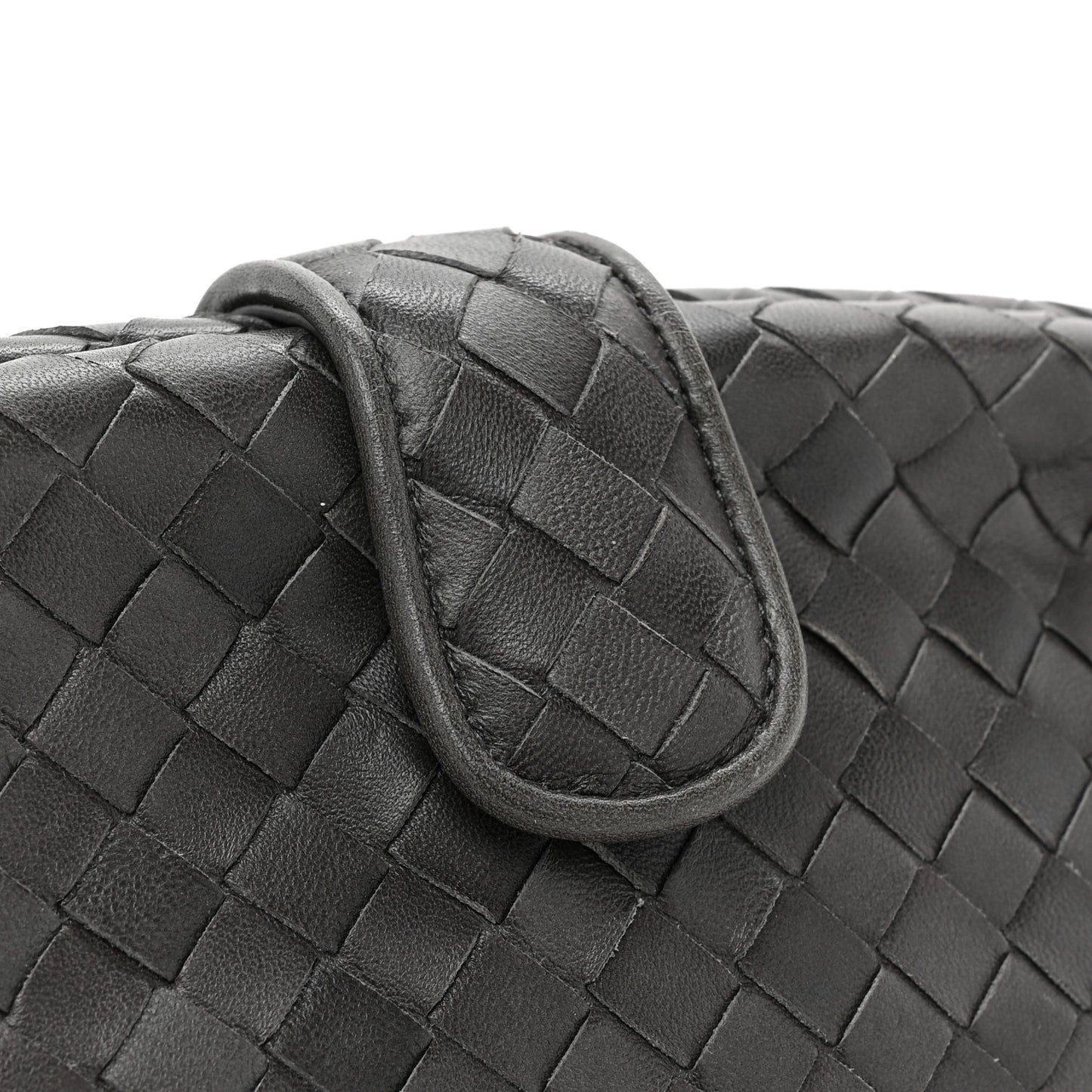 Nappa Intrecciato The Lauren 1980 Clutch Shadow