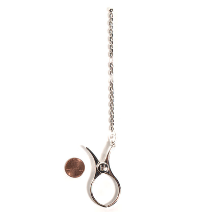 Hermes Palladium Filou Glove Clip Silver 2 of 4