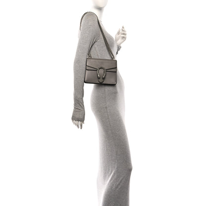 Gucci Calfskin Mini Dionysus Shoulder Bag Dusty Grey 2 of 10