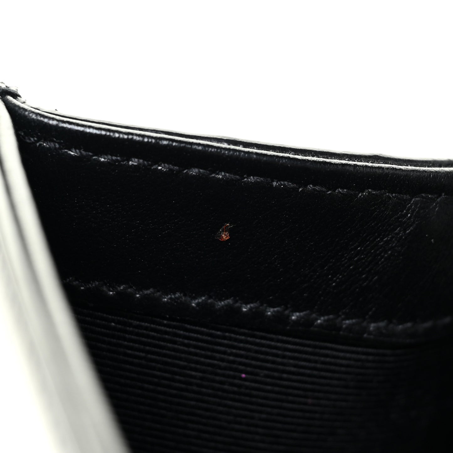 Calfskin Star Print Medium Monogram Kate Satchel Black