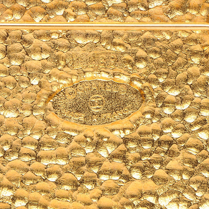 Chanel CC Brooch Gold 4 of 4