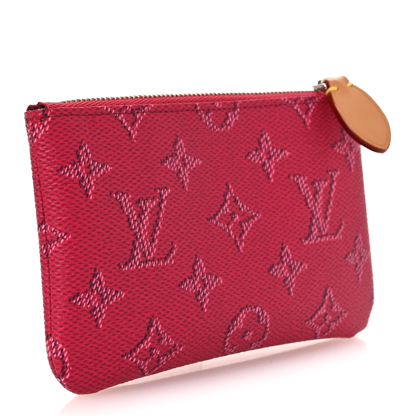 Monogram Heritage Key Pouch S Pondicherry Pink