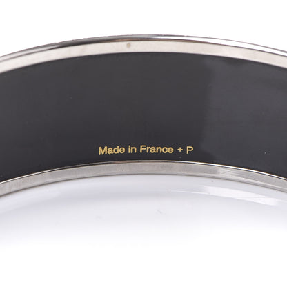 Hermes Enamel Printed Wide Caleche Bracelet 70 5 of 5