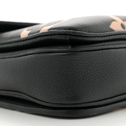 Louis Vuitton Empreinte Monogram Giant Pochette Metis Black Beige 8 of 10