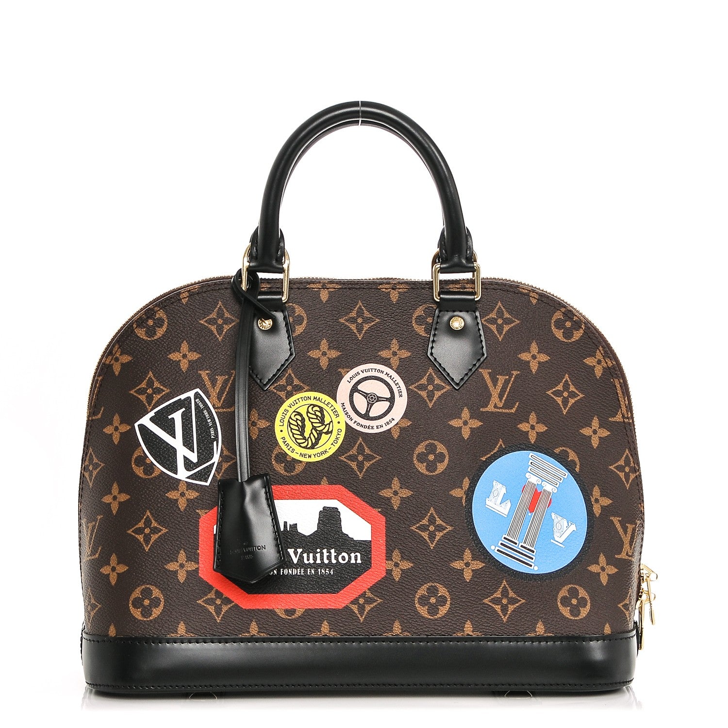 Louis Vuitton Monogram World Tour Alma PM 1 of 6