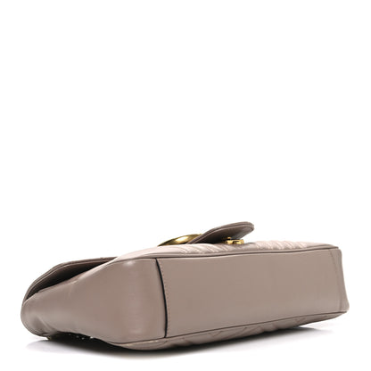 Gucci Calfskin Matelasse Medium GG Marmont Shoulder Bag Porcelain Rose 4 of 11