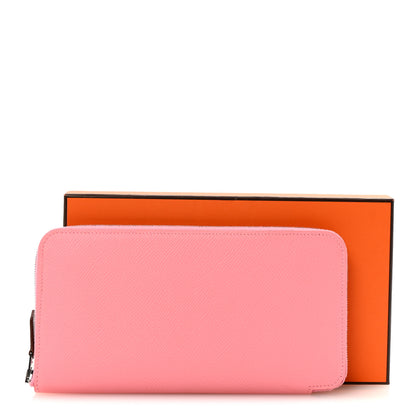 Hermes Epsom Silk'In Wallet Rose Confetti 8 of 8