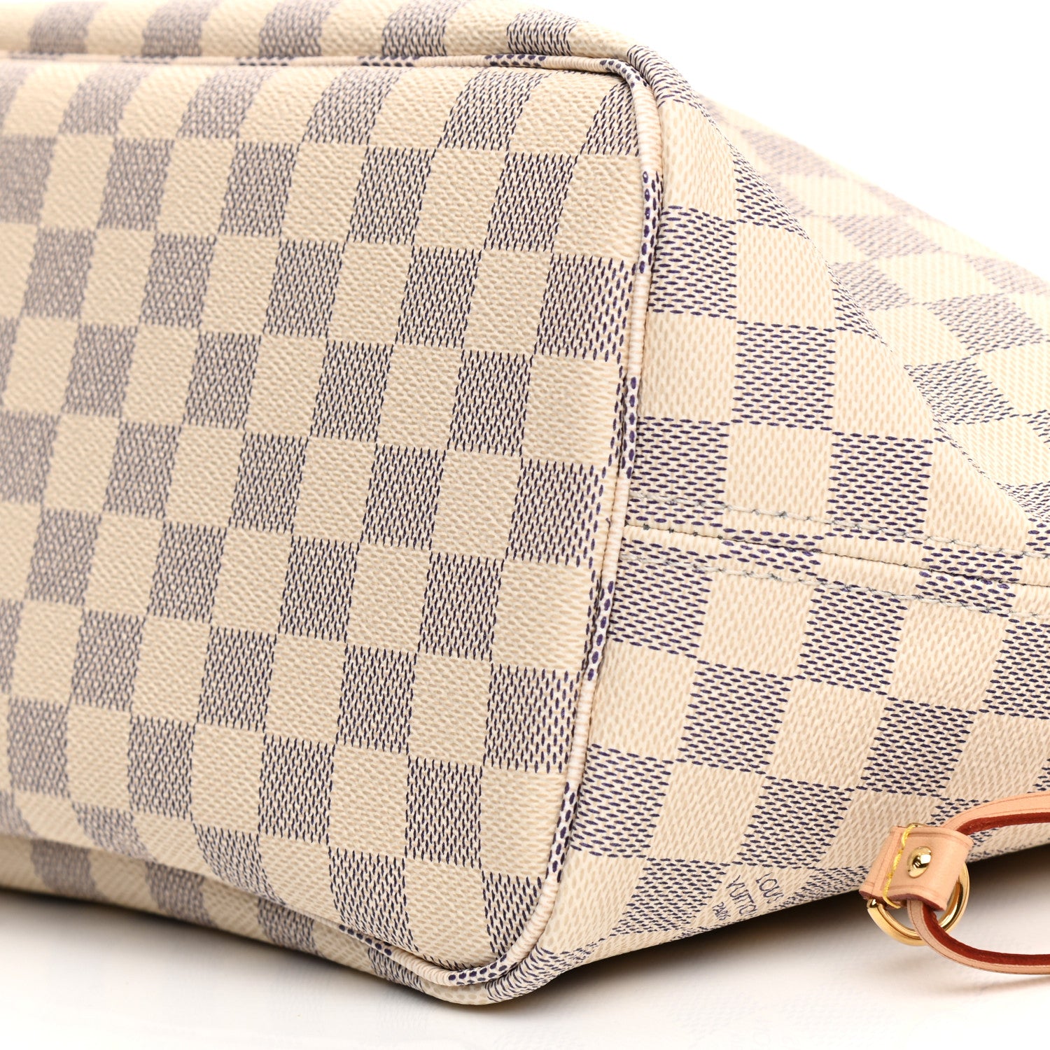 Louis Vuitton Damier Azur Neo Neverfull MM Rose Ballerine 15 of 17