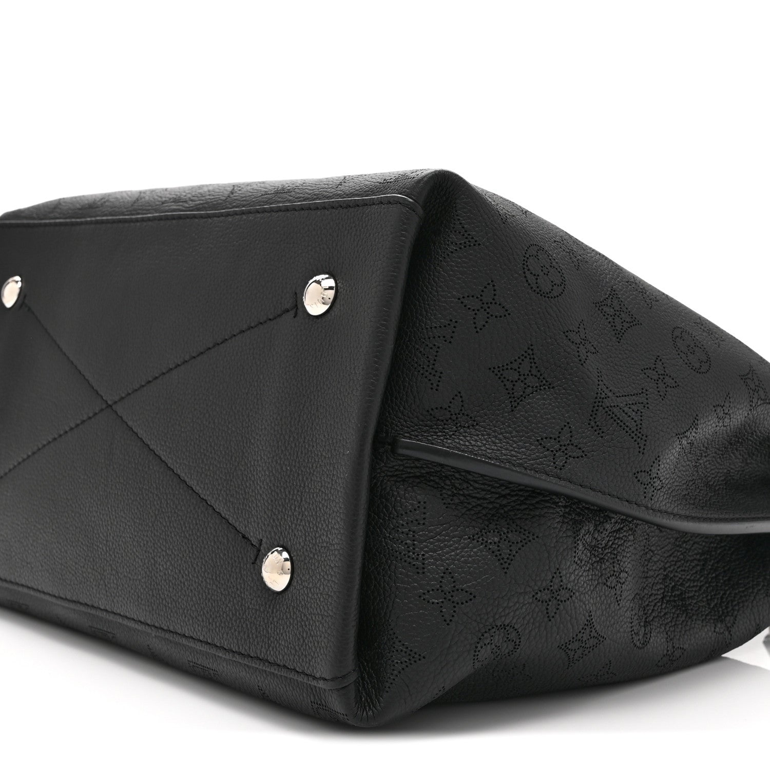 Louis Vuitton Mahina Carmel Hobo Black 9 of 9