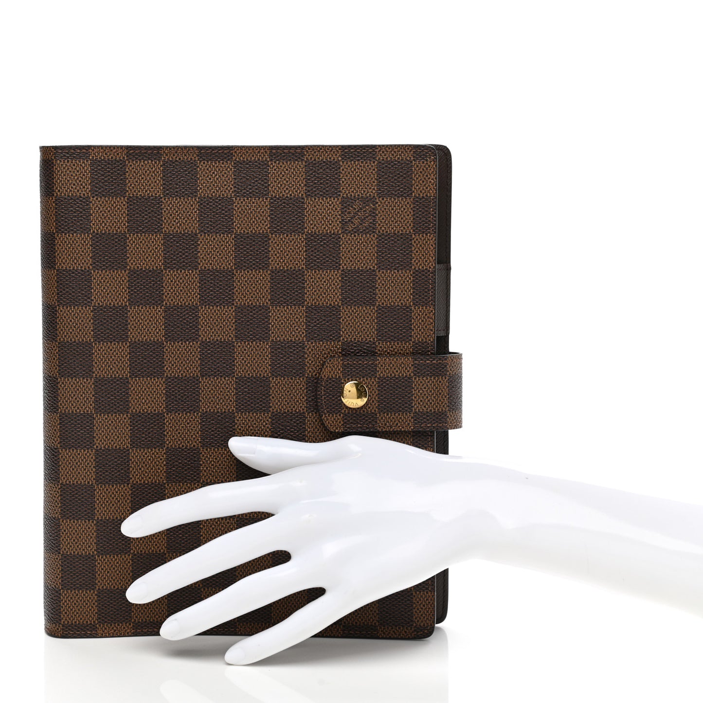 Damier Ebene Large Ring Agenda Cover