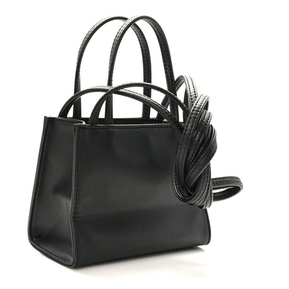 Telfar Vegan Leather Small Shopping Bag Black 3 of 8