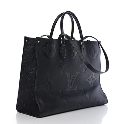 Louis Vuitton Empreinte Monogram Giant Onthego GM Black 2 of 8