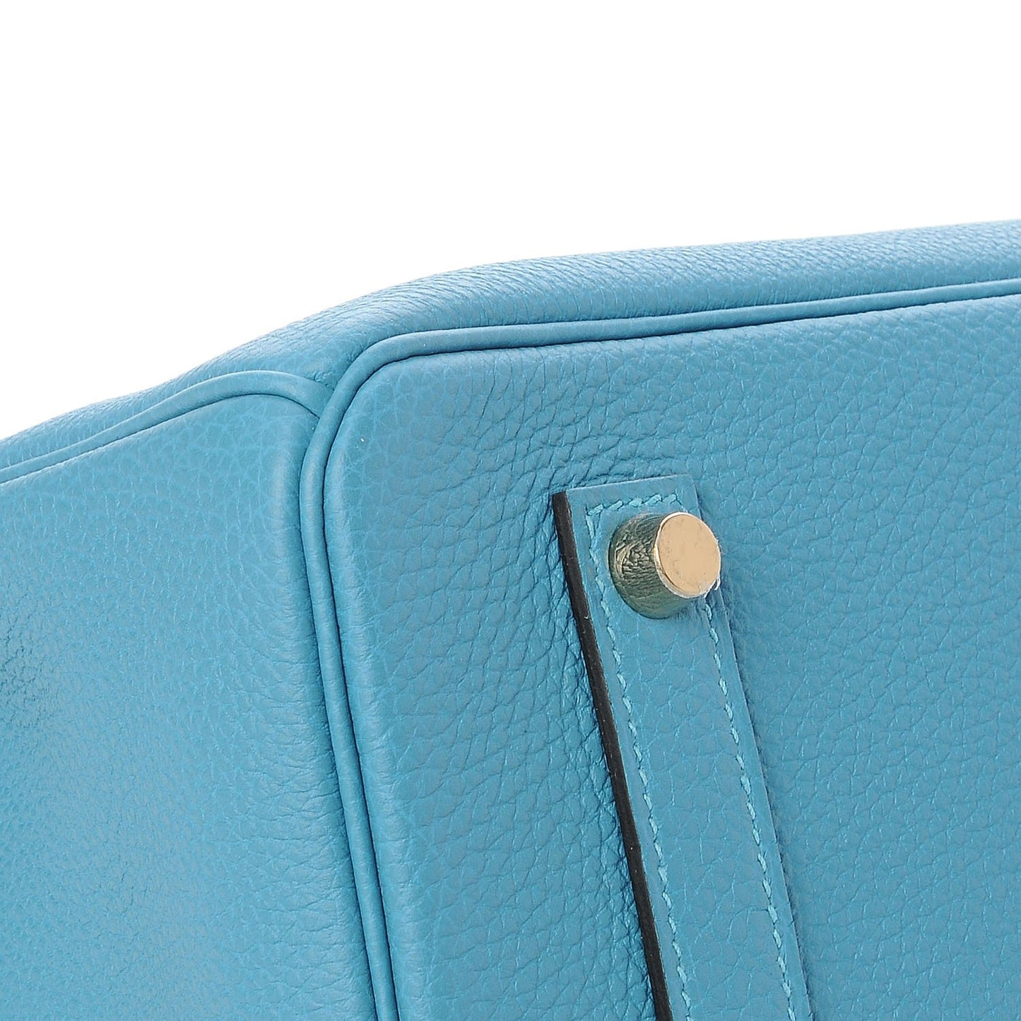 Togo Birkin 35 Turquoise